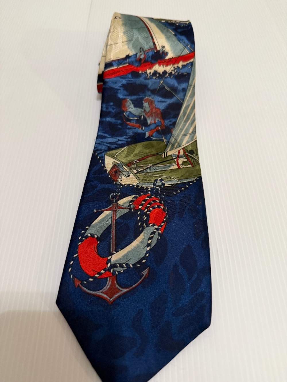 Vintage Rare Find-Enigma Hand Made Silk Tie.